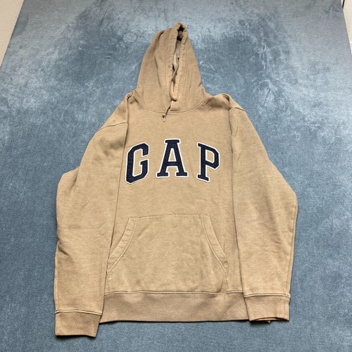 Gap hoodie mens brown - mens,